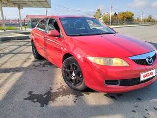 2006 Mazda 6 I (GG) Рестайлинг, красный, 585000 рублей, вид 3