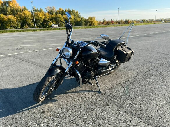 2005 Yamaha XVS1100, чёрный, 600000 рублей - вид 5