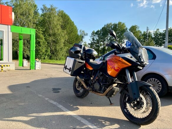 2014 KTM 1190 Adventure, оранжевый, 950000 рублей - вид 7