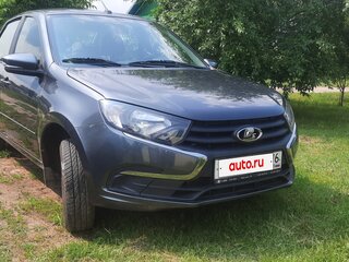 2024 Lada (ВАЗ) Granta I Рестайлинг, серый, 715000 рублей, вид 2