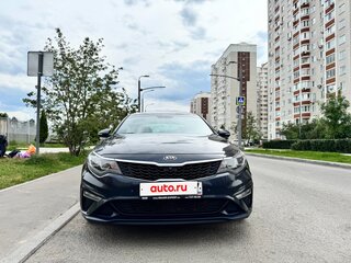 2019 Kia Optima IV Рестайлинг, синий, 2450000 рублей, вид 4