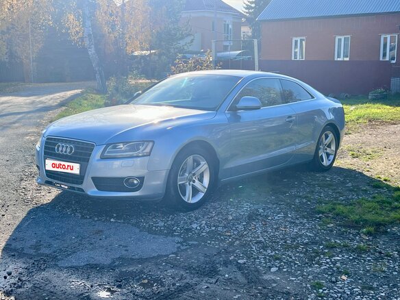 2008 Audi A5 I (8T), голубой, 890000 рублей