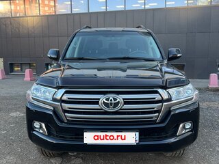 2019 Toyota Land Cruiser 200 Series Рестайлинг 2, чёрный, 6200000 рублей, вид 1