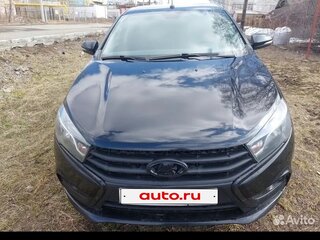 2021 Lada (ВАЗ) Vesta I, чёрный, 1100000 рублей, вид 1