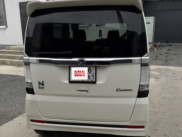 2014 Honda N-BOX I, белый, 850000 рублей - вид 1