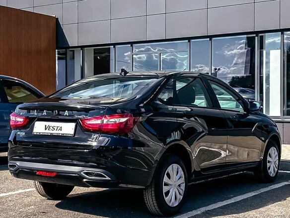 2026 Lada (ВАЗ) Vesta I Рестайлинг (NG), чёрный - вид 5