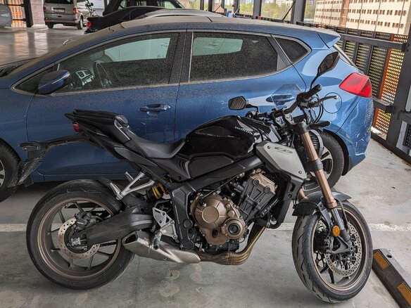 2020 Honda CB 650R, чёрный, 905000 рублей