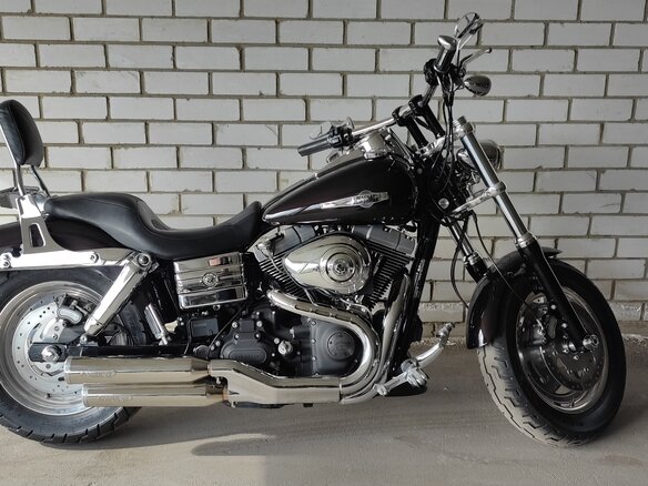 2012 Harley-Davidson Fat Bob, чёрный, 900000 рублей - вид 11