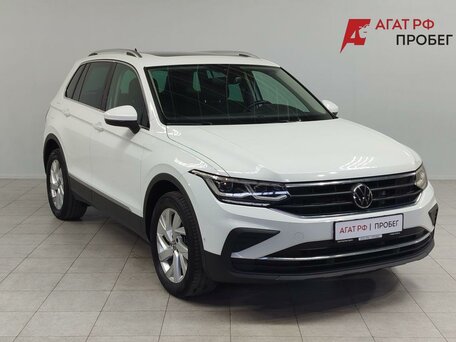 2021 Volkswagen Tiguan II Рестайлинг, белый, 3158000 рублей, вид 3
