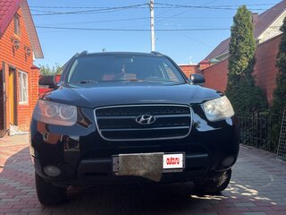 2008 Hyundai Santa Fe II, чёрный, 990000 рублей, вид 2