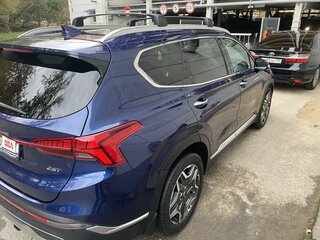 2021 Hyundai Santa Fe IV Рестайлинг, синий, 4209000 рублей, вид 2