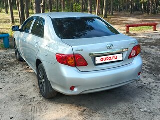 2008 Toyota Corolla X (E140, E150), серебристый, 610000 рублей, вид 3