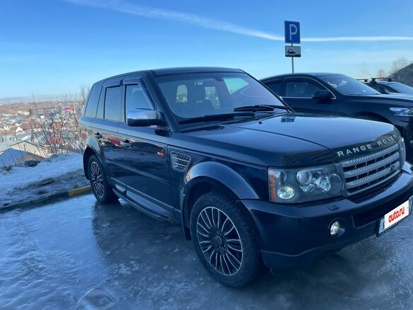 2008 Land Rover Range Rover Sport Supercharged I, синий, 1500000 рублей - вид 1