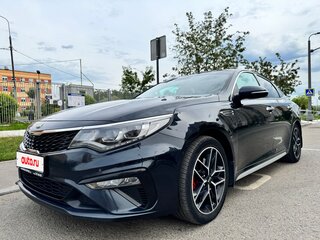 2019 Kia Optima IV Рестайлинг, синий, 2450000 рублей, вид 2