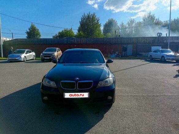 2008 BMW 3 серии 318i V (E90/E91/E92/E93) Рестайлинг, чёрный, 800000 рублей