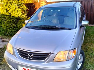 2001 Mazda MPV II (LW), серебристый, 600000 рублей, вид 2