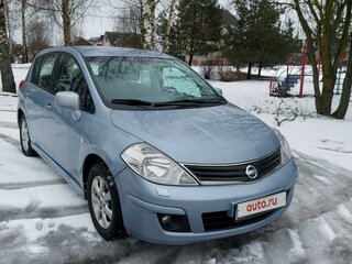 2012 Nissan Tiida I Рестайлинг, голубой, 750000 рублей, вид 1