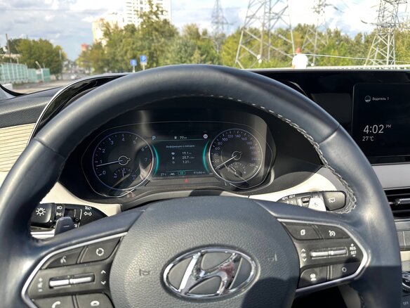 2020 Hyundai Palisade I, синий, 3650000 рублей - вид 12