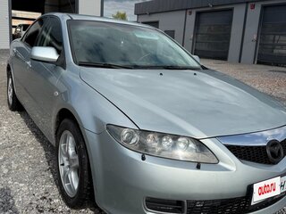 2007 Mazda 6 I (GG) Рестайлинг, серебристый, 725000 рублей, вид 3
