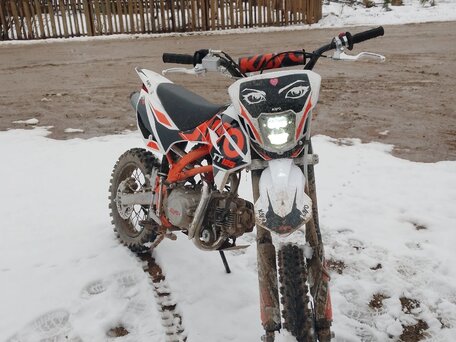 2024 Kayo Basic TT125, белый, 80000 рублей, вид 2