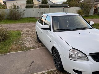 2014 Lada (ВАЗ) Priora I Рестайлинг, белый, 670000 рублей, вид 4