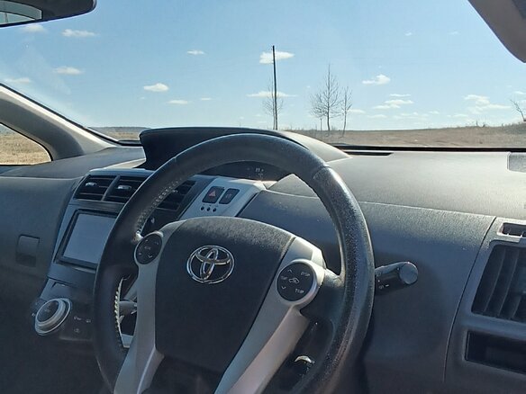 2011 Toyota Prius Alpha I (ZVW40/41), синий, 1290000 рублей - вид 12