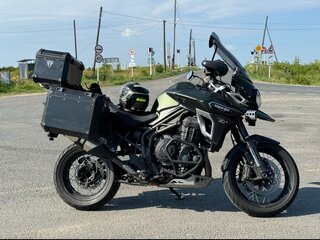 2017 Triumph Tiger Explorer, зелёный, 1450000 рублей, вид 2