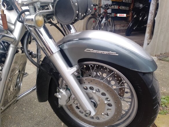 2008 Yamaha XVS1100, серый, 780000 рублей - вид 10