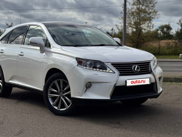 2015 Lexus RX 350 III Рестайлинг, белый, 2500000 рублей - вид 3