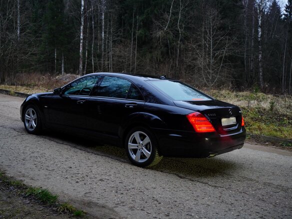 2011 Mercedes-Benz S-Класс 350 V (W221) Рестайлинг, чёрный - вид 6