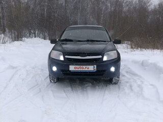 2011 Lada (ВАЗ) Granta I, синий, 420000 рублей, вид 2