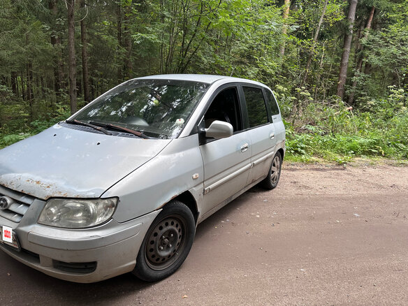 2005 Hyundai Matrix I, серебристый
