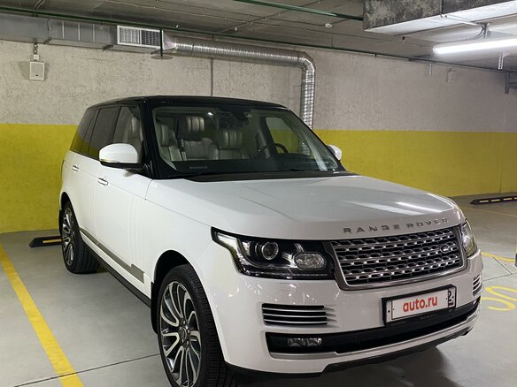 2013 Land Rover Range Rover IV, белый - вид 1