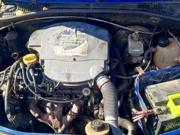 2008 Renault Logan I, синий, 220000 рублей - вид 5