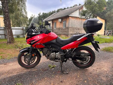 2005 Suzuki V-Strom DL 650, красный, 400000 рублей, вид 1