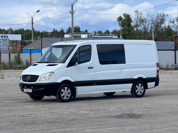 2008 Mercedes-Benz Sprinter, белый - вид 4