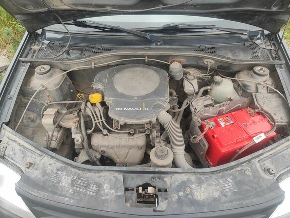 2009 Renault Logan I, серый, 324000 рублей - вид 16