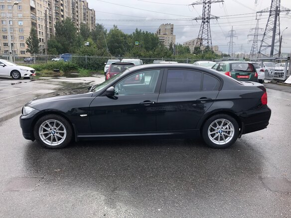 2011 BMW 3 серии 318i V (E90/E91/E92/E93) Рестайлинг, чёрный - вид 7