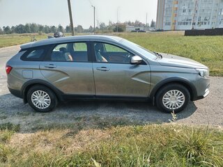2019 Lada (ВАЗ) Vesta SW Cross I, серый, 990000 рублей, вид 4