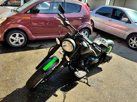 2002 Yamaha XVS650 Drag Star, чёрный, 390000 рублей, вид 4