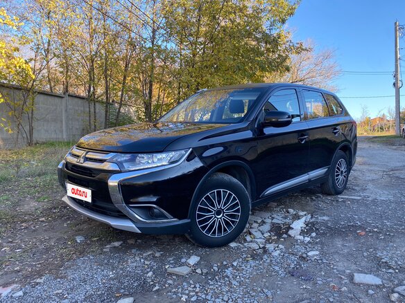 2015 Mitsubishi Outlander III Рестайлинг 2, чёрный, 1280000 рублей
