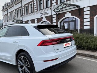 2019 Audi Q8 55 TFSI I (4M), белый, 6200000 рублей, вид 3