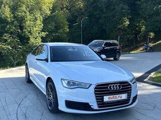 2016 Audi A6 IV (C7) Рестайлинг, белый, 1890000 рублей, вид 5