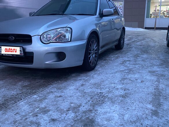 2003 Subaru Impreza II Рестайлинг 1, серебристый, 450000 рублей