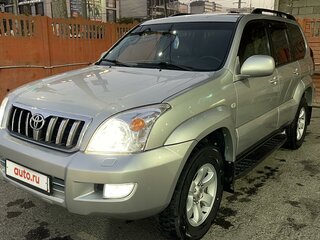 2007 Toyota Land Cruiser Prado 5-speed 120 Series, серебристый, 2150000 рублей, вид 1