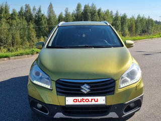 2014 Suzuki SX4 II (S-Cross), зелёный, 1200000 рублей, вид 3