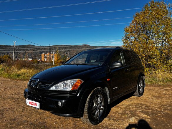 2007 SsangYong Kyron I, чёрный, 500000 рублей