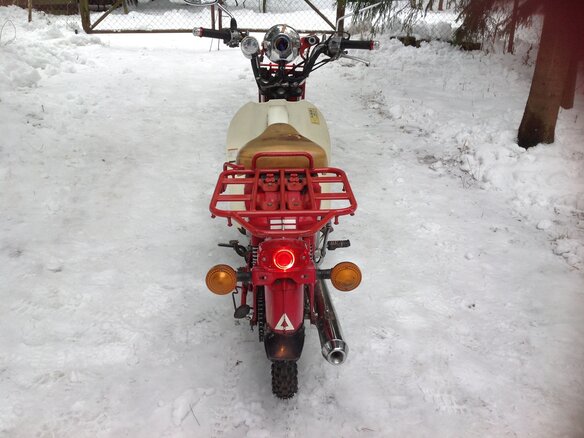 2001 Yamaha Mate, красный, 155000 рублей - вид 4