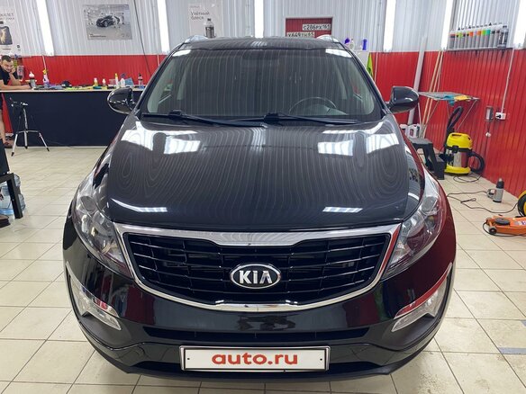 2014 Kia Sportage III Рестайлинг, чёрный, 1500000 рублей - вид 1