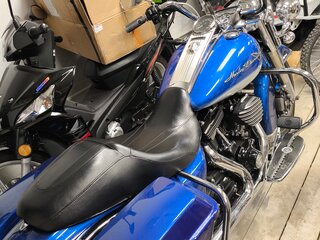 2010 Harley-Davidson Road King, синий, 920000 рублей, вид 3